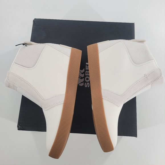 Sorel OUT N ABOUT PULL ON WOMEN'S WEDGE Sz 9 Sea Salt New - Picture 4 of 7